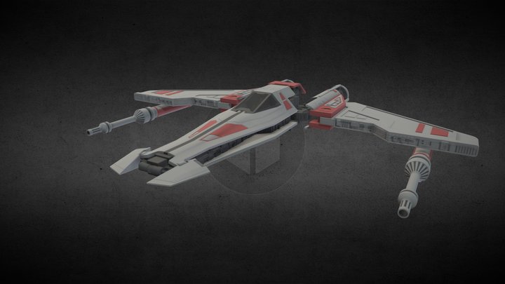 Star Wars: Liberator-class Starfighter – Modello 3D gratuito STL