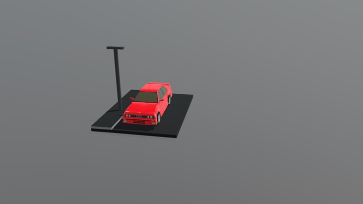 BMW 3 Series e30 Model 3D Model