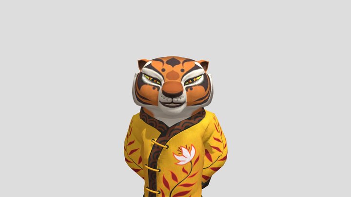 Tigress (Kung Fu Panda: Chi Master) 3D Model