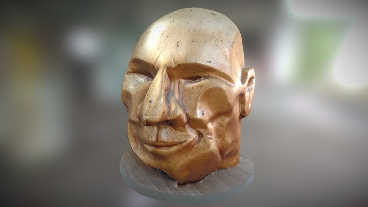 X-men Dr. Xavier Head 3D Model