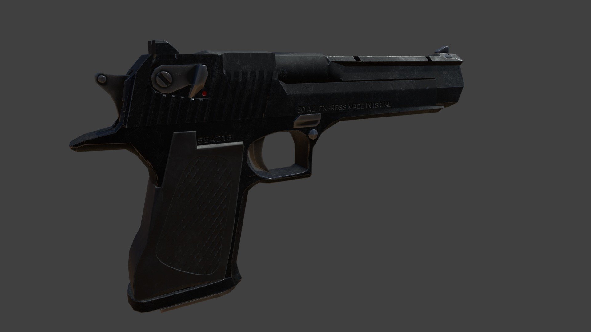 Desert Eagle Handgun - Buy Royalty Free 3D model by Josef Woods ...