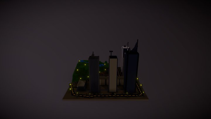 Night city p2 3D Model