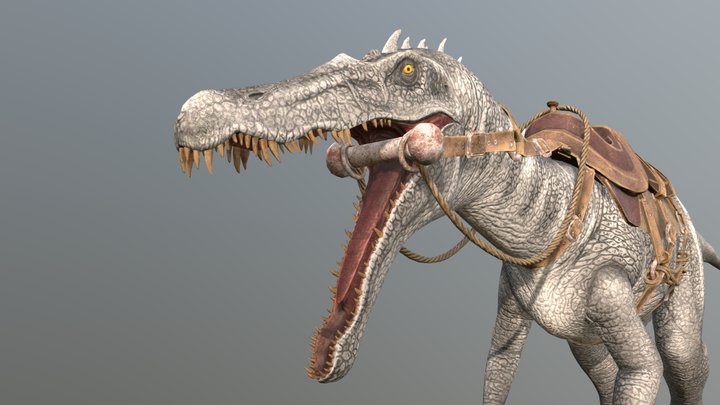 Baryonyx 3D Model