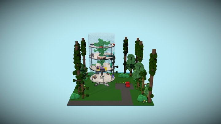 projet 1 - maison 3D Model