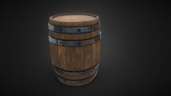 Barrel 3D Model