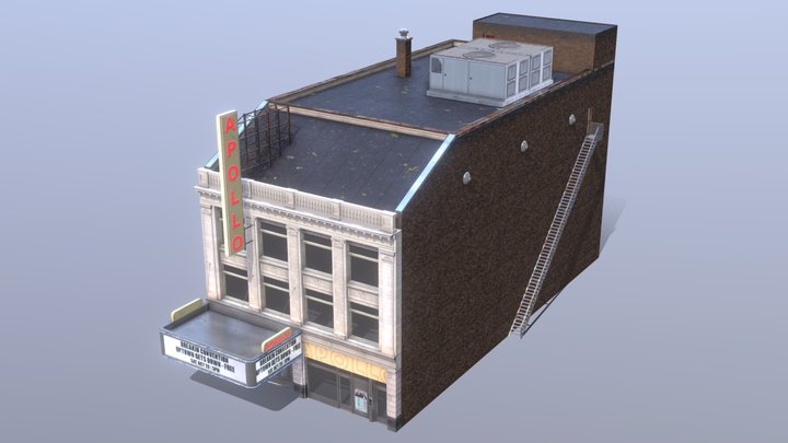 Apollo Theater 3D Model