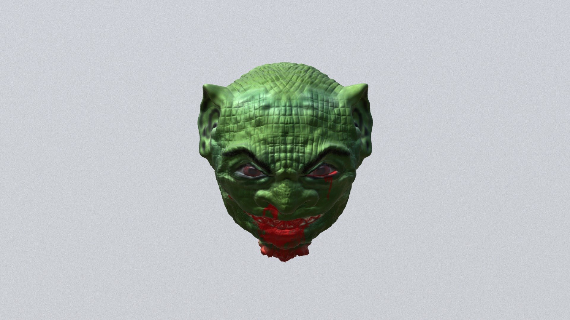 Decapitated Goblin Head