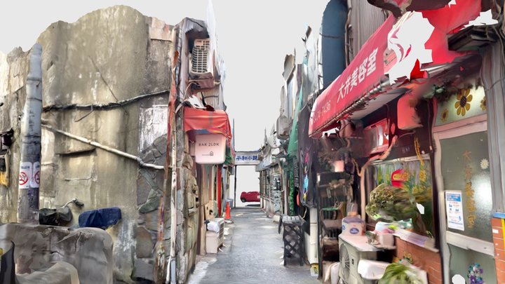 大井町駅路地 3D Model