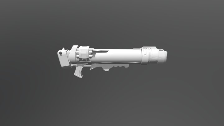 Pharas gun- Assignment 1 3D Model