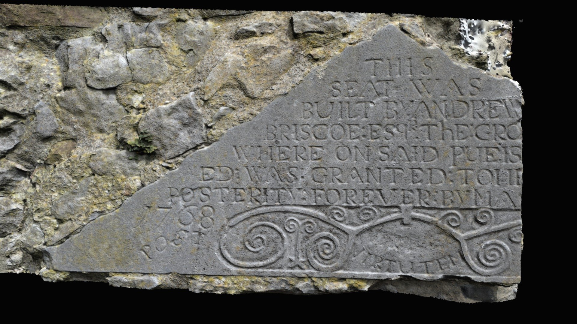 Lynally Church Wall Plaque