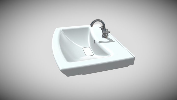 Washbasin Arno 3D Model