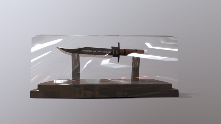 Rambo s knife :) 3D Model