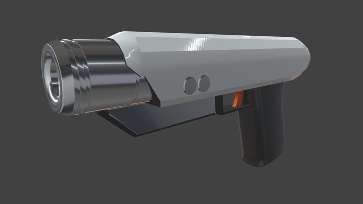 Proxima Pistol (3D Fundamentals) 3D Model