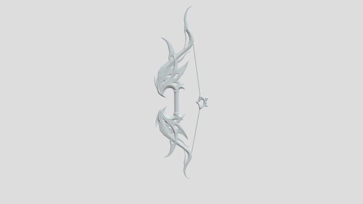Spirit Blossom Kindred's Bow 3D Model