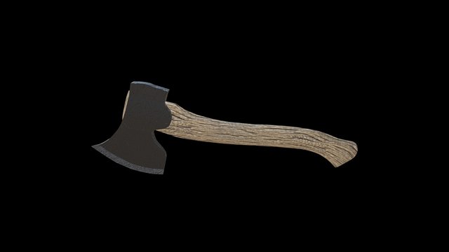 Old axe 3D Model