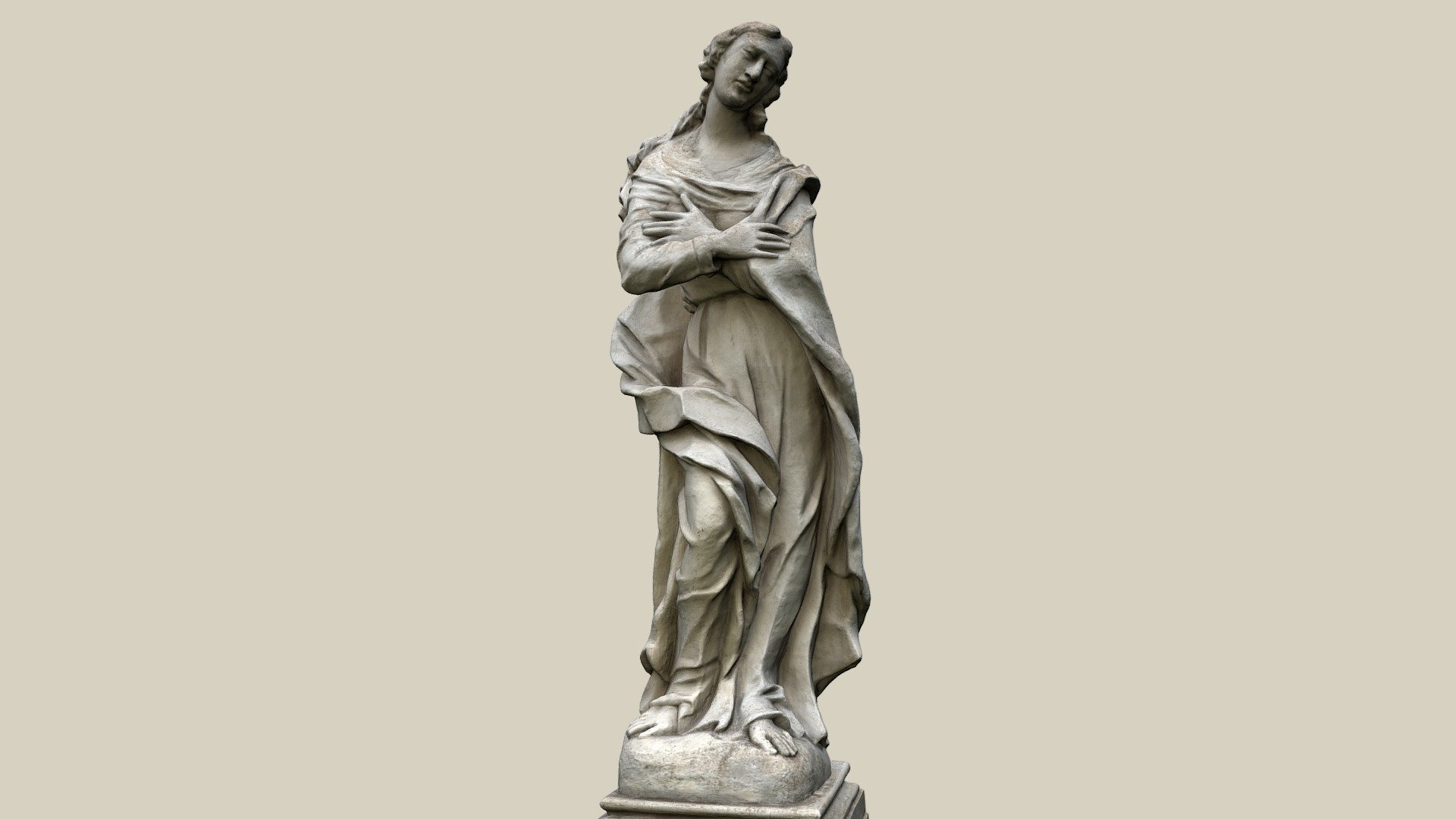 Hl. Rosalia — Sketchfab embed 3D viewer