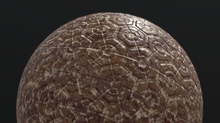 Stone Ball 3D Model