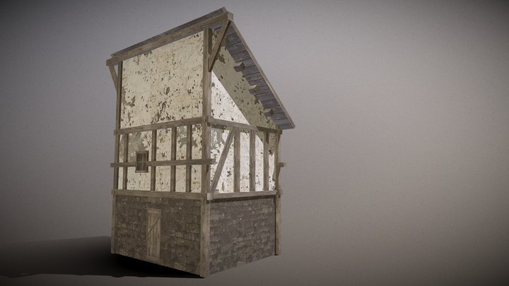 Village House 3D Model