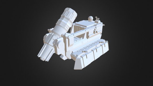 Extractor Deployed 3D Model