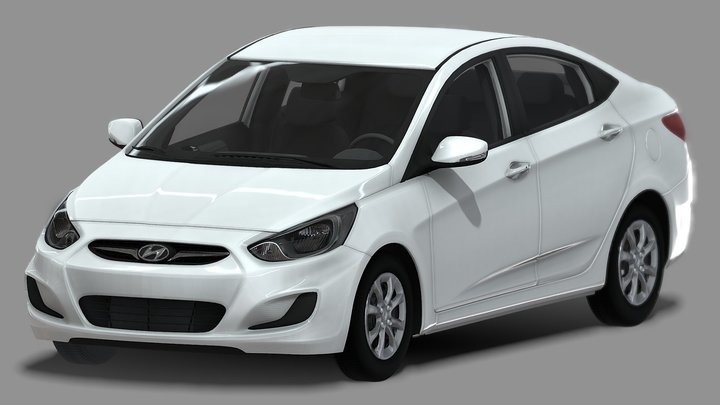 2013 Hyundai Accent – Gratis 3D-model STL