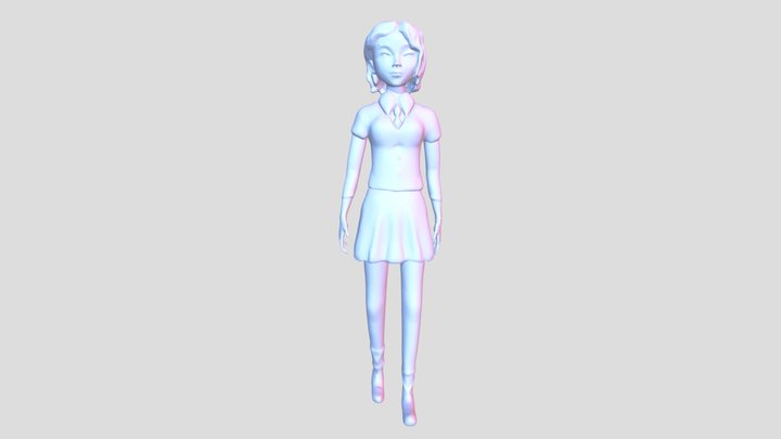 Spider Gwen ZBrush Core Model 3D Model