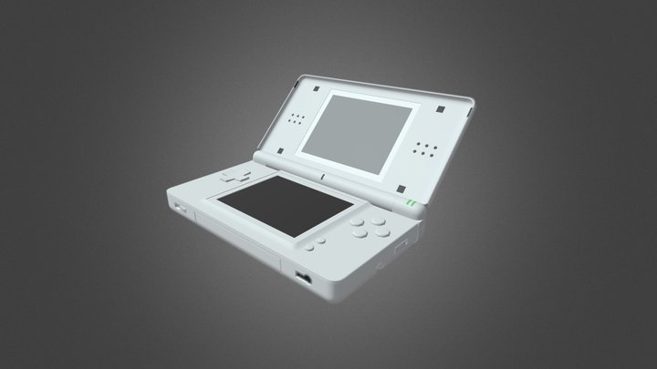 WIP: DS Lite 3D Model