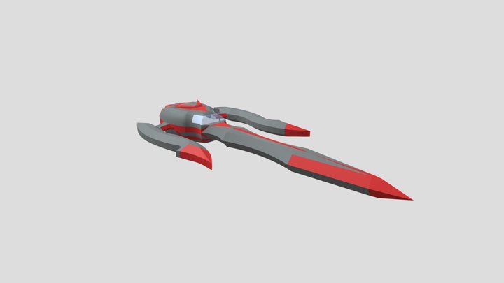 Trident Weaponless 3D Model