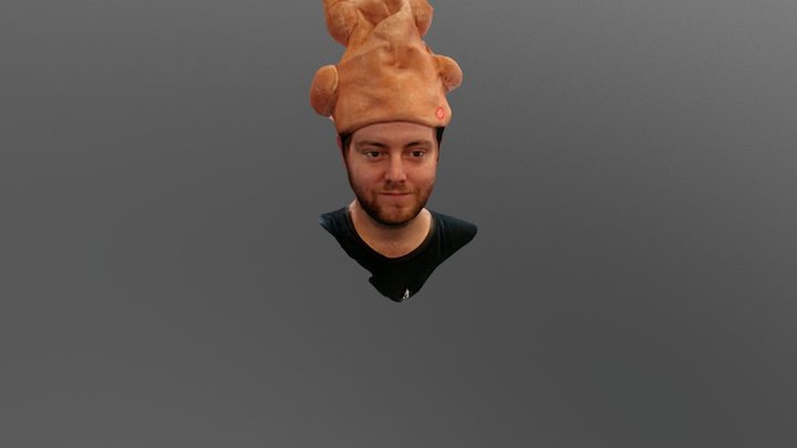 Tyler Chicken Hat 3D Model