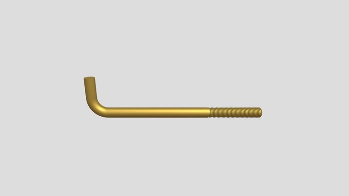 шпилька 24379 3D Model