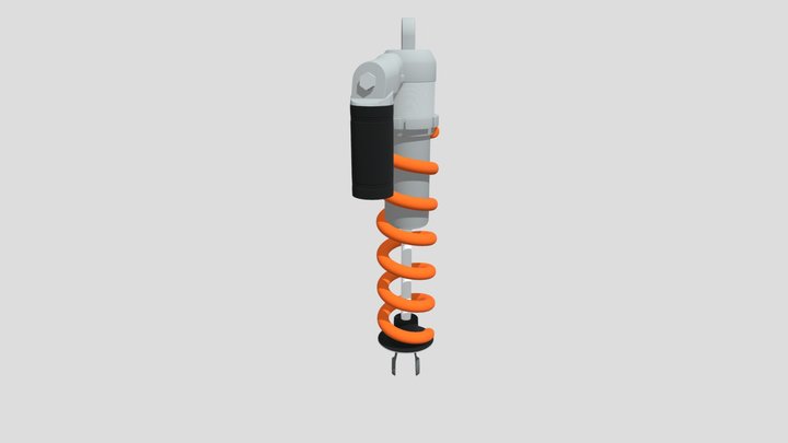 WP Shock Absorber 3D Model