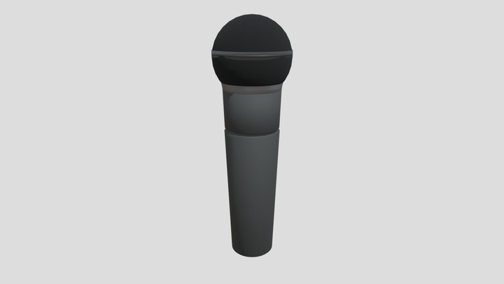 Microphone 3D Model