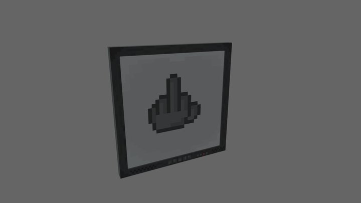 simple tv 3D Model