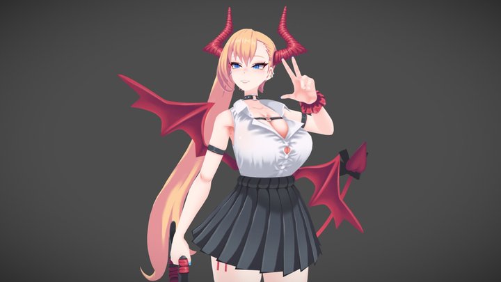 Kris 3D Model