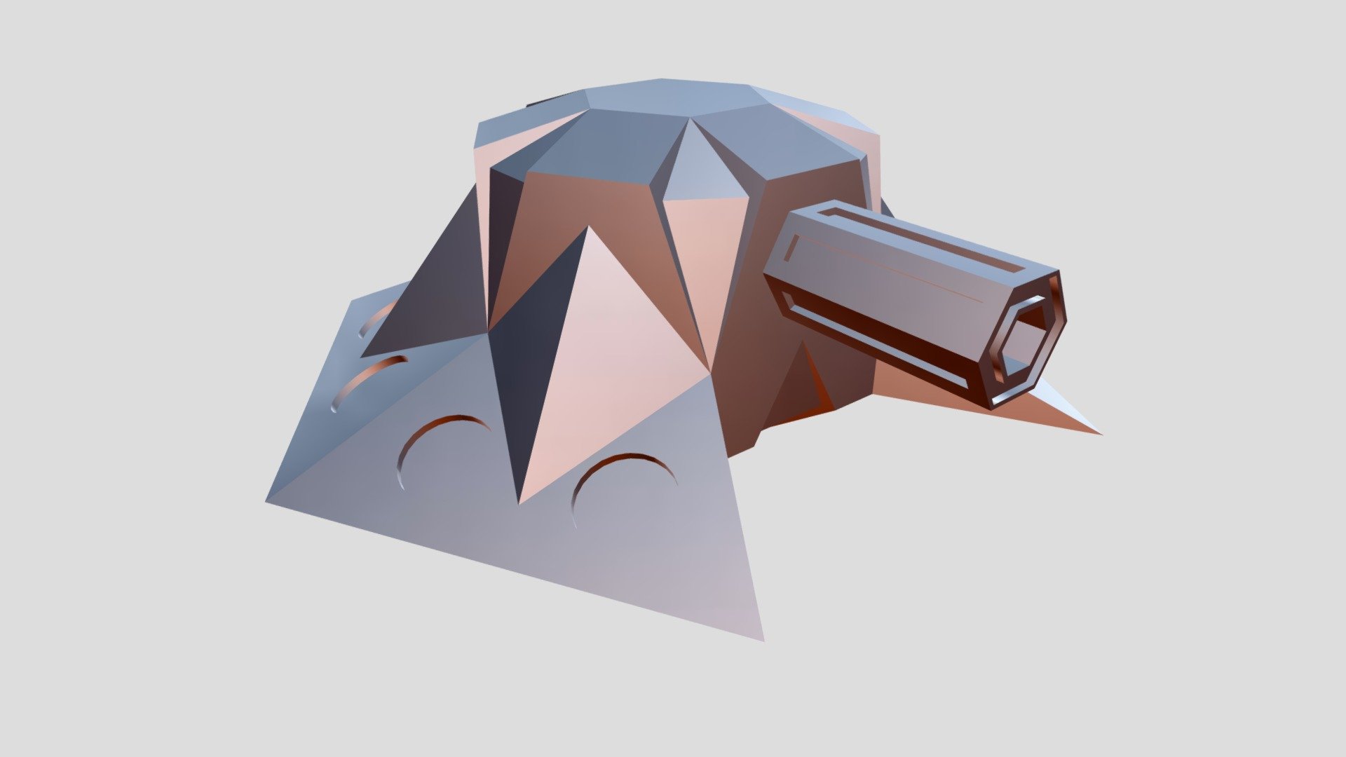 Tower Defense Canon 1 of 4 - Download Free 3D model by Trockk ...