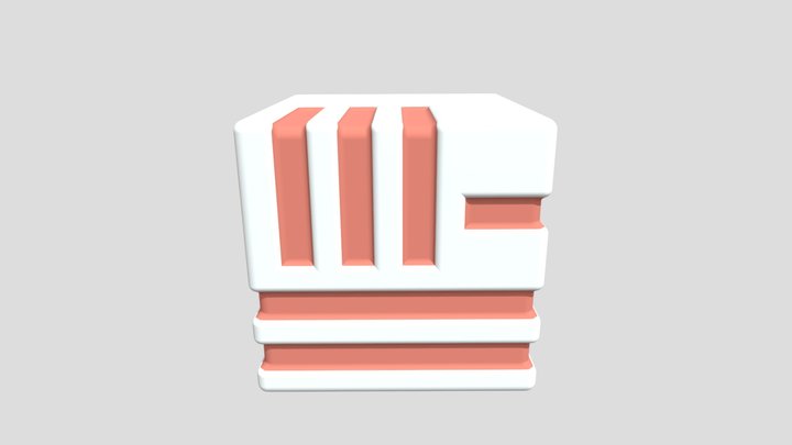 Line Die 3D Model