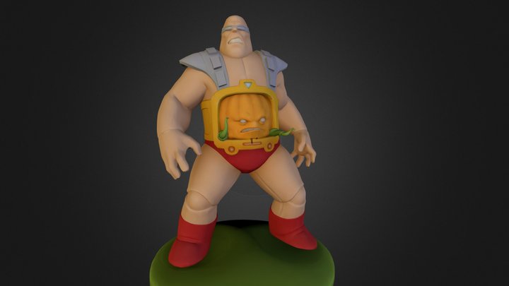 Hallo Krang 3D Model