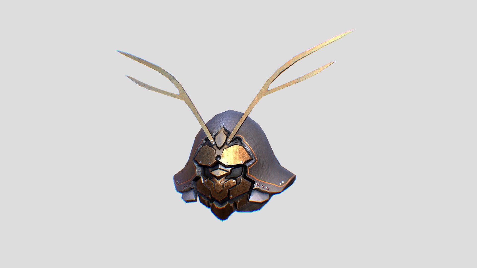 Kenshi Helmet Rebrending Download Free 3D model by mara3m