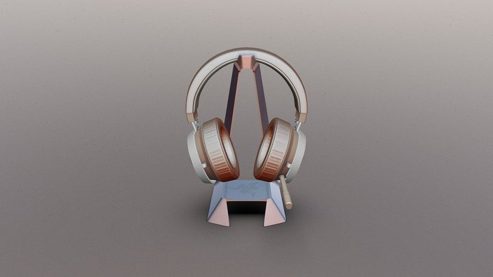 headphone holder 3D Model