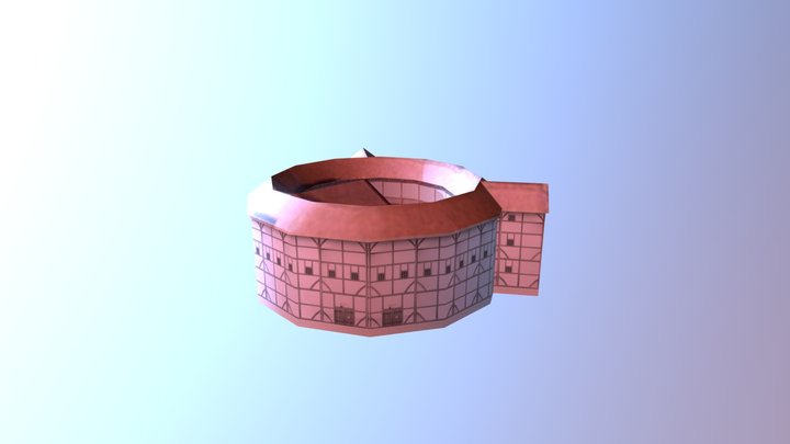 Globe Theater – 3D Animated Design 3D Model