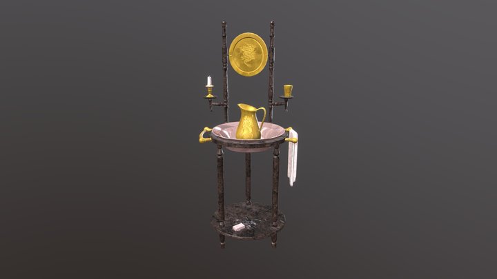 Wash Stand -Test 3D Model