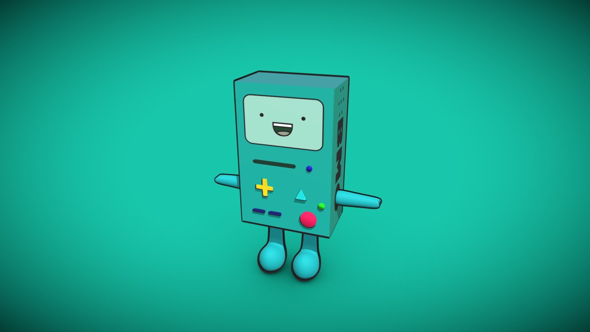 BMO - Download Free 3D model by wario ware (@jesulebrero) [827d95e ...