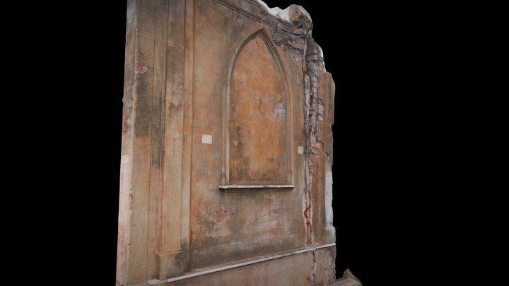 PANTEÓN FERNANDEZ - FACHADA OESTE 3D Model