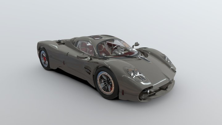 [CSR3] Pagani Utopia 3D Model
