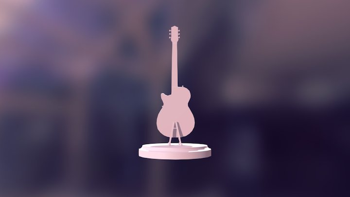 Gretsch Guitar 3D Model