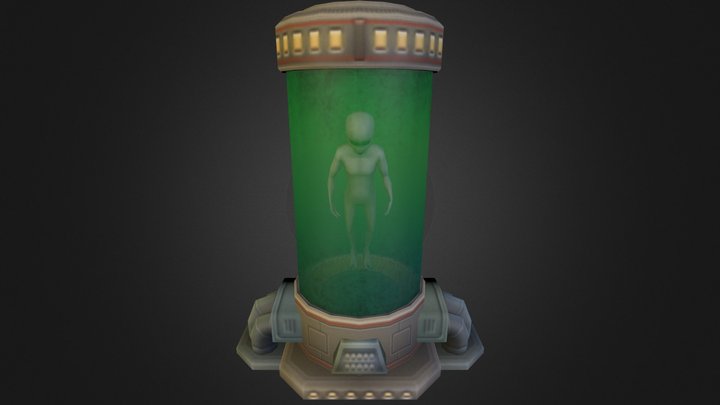 Alien Containment 3D Model