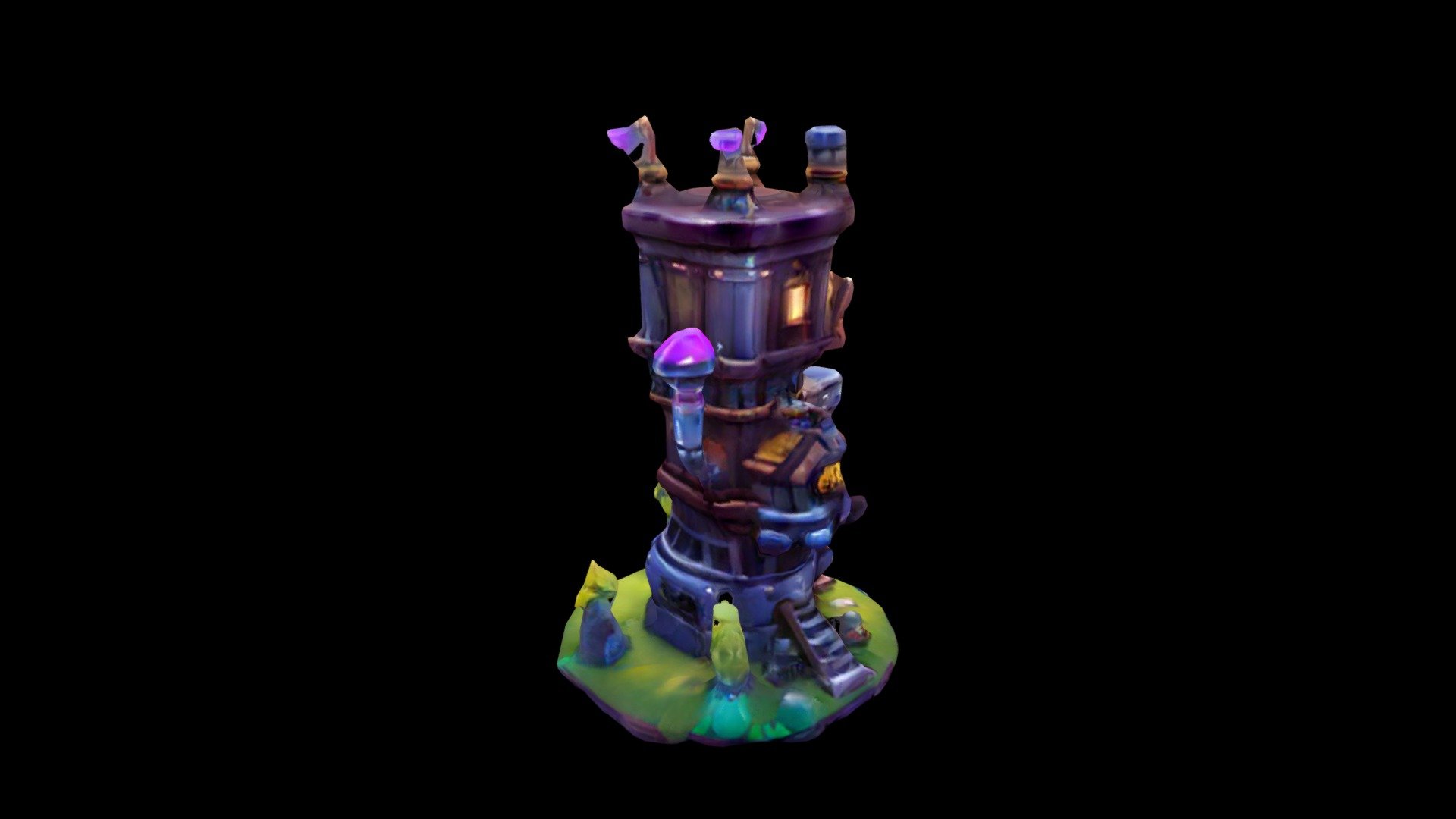 Tower Fall RTS building 132b36e8-de09-4a75-8f09- - Download Free 3D ...