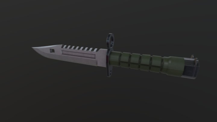 m9_bayonet 3D Model