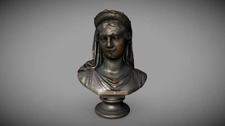 Queen Louise of Prussia | Low Poly | 4K Texture 3D Model