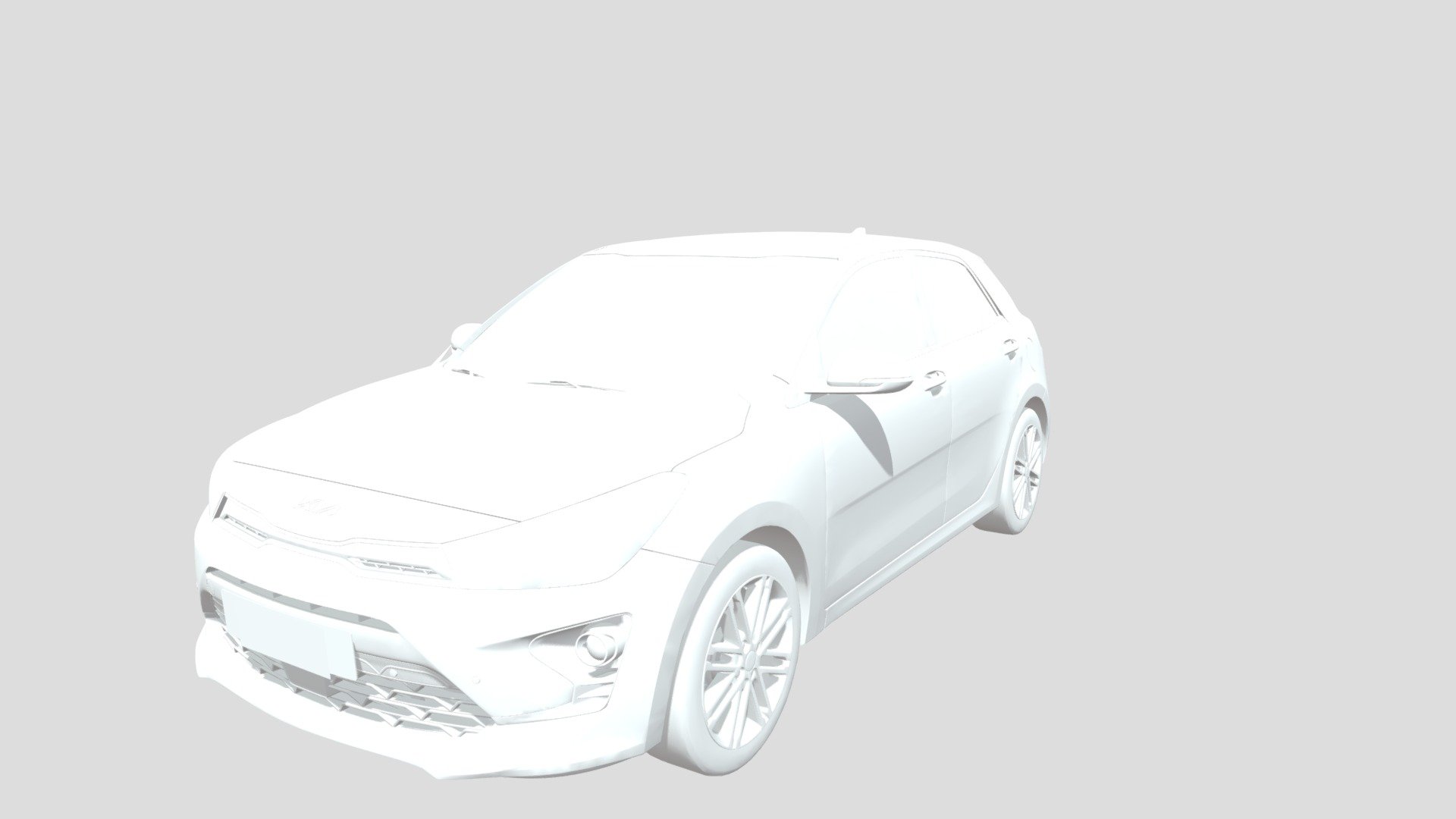 2021 Kia Rio - Download Free 3D model by tonielpro520 [82803d9] - Sketchfab