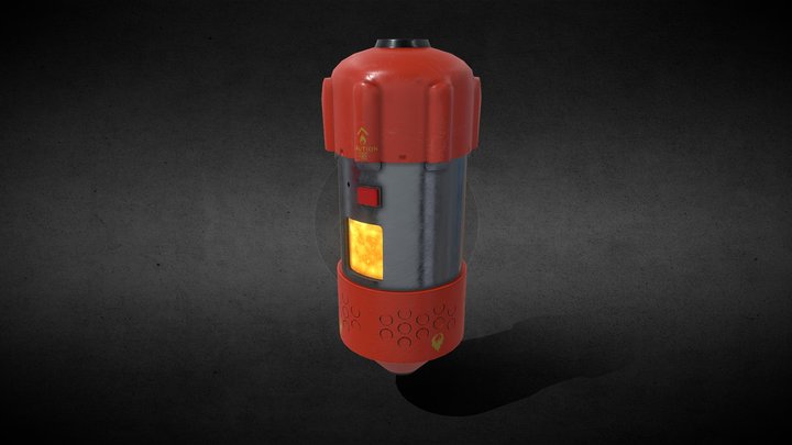 Apex Legends - Thermite Grenade 3D Model